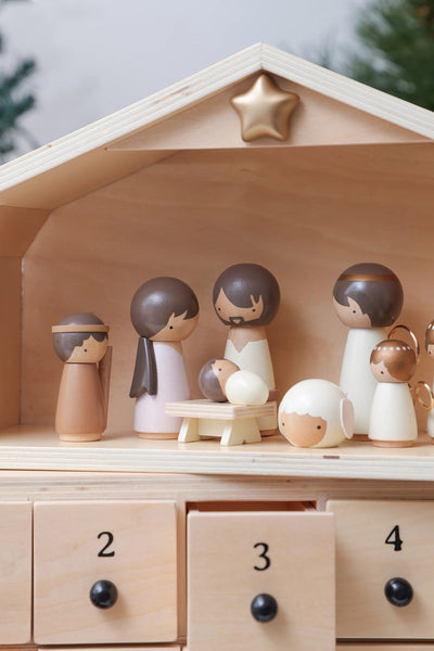 🎄Holiday Pre-Sale 49% OFF🔥-✝️The Rescuer –Nativity Advent Calendar