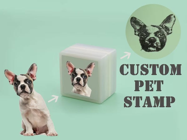 🐱🐶Custom Pet Stamp Self Inking-💝Gifts For Pet Lover