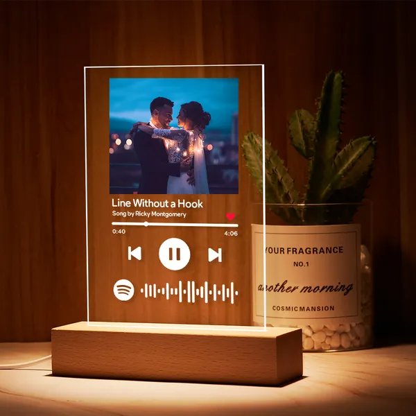Custom Plaque Scannable Music Plaque