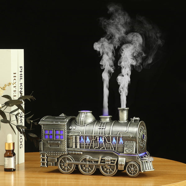 🔥Hot Sale 49% OFF Train Essential Oil Diffuser 🚂 | 300ML Cool Mist Humidifier