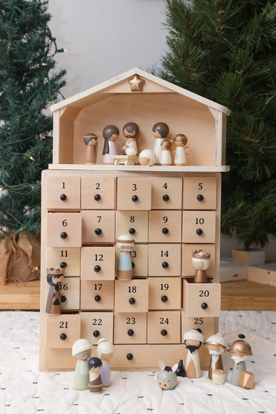 🎄Holiday Pre-Sale 49% OFF🔥-✝️The Rescuer –Nativity Advent Calendar