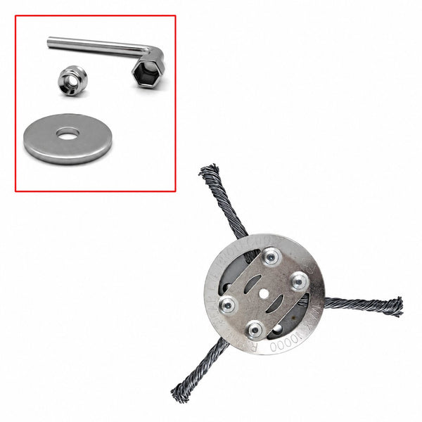🔄 ⚙️ Replacement Blade for Grass Trimmer – Quick Tool-Free Replacement, Tangle-Free Design, and Universal Compatibility ✂️