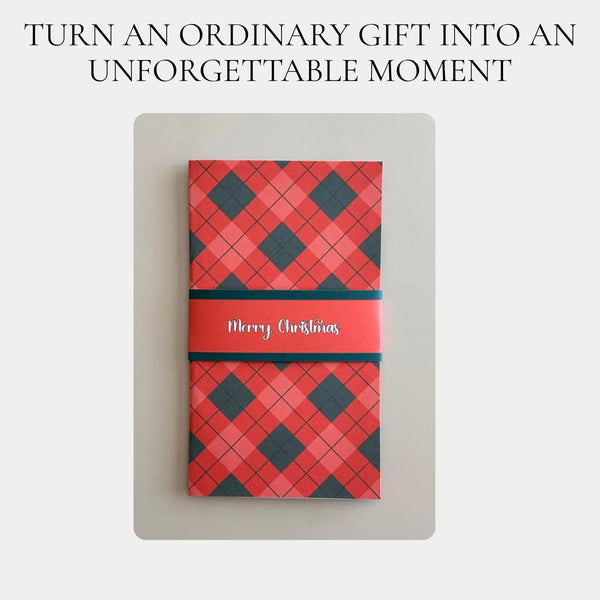 🔥Last Day 49% OFF - 🎅✨Handmade Waterfall Christmas Gift Card Booklet♻️Free PDF Included!