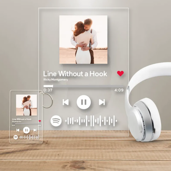 Custom Plaque Scannable Music Plaque