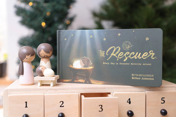 🎄Holiday Pre-Sale 49% OFF🔥-✝️The Rescuer –Nativity Advent Calendar