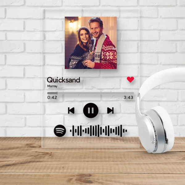 Custom Plaque Scannable Music Plaque