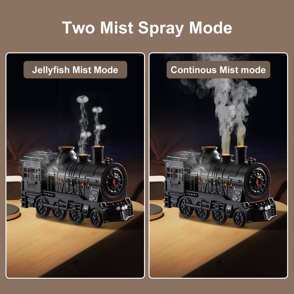 🔥Hot Sale 49% OFF Train Essential Oil Diffuser 🚂 | 300ML Cool Mist Humidifier
