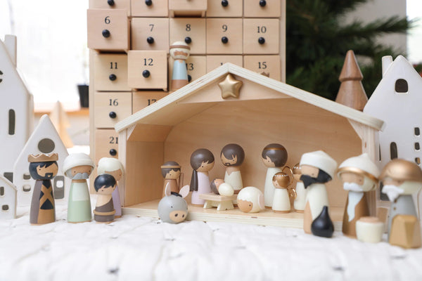 🎄Holiday Pre-Sale 49% OFF🔥-✝️The Rescuer –Nativity Advent Calendar