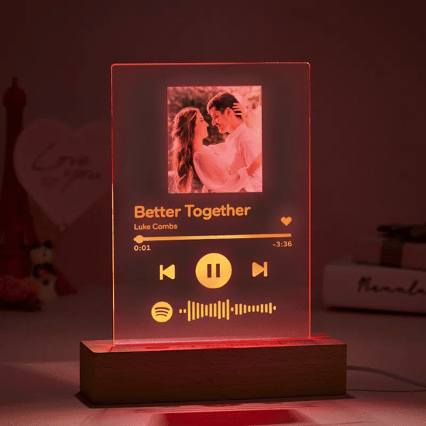 Custom Plaque Scannable Music Plaque