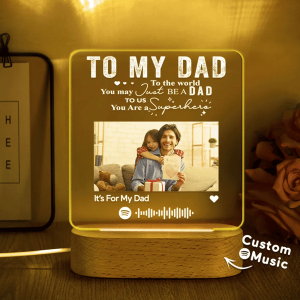 Custom Plaque Scannable Music Plaque