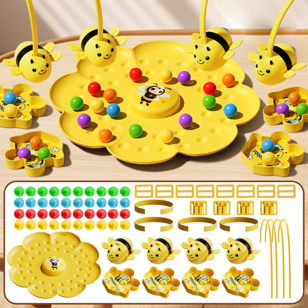 🔥Hot Sale 49% Off🔥 Colorful Multifunctional Magnetic Bee Toy String Game for Outdoor Backyard Travel Camping