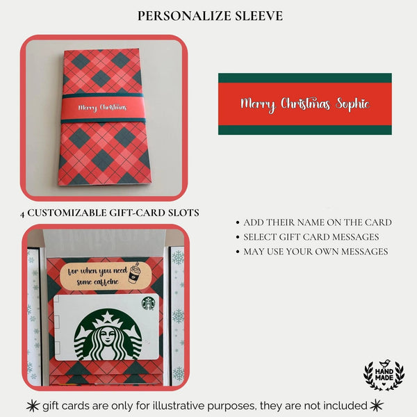 🔥Last Day 49% OFF - 🎅✨Handmade Waterfall Christmas Gift Card Booklet♻️Free PDF Included!