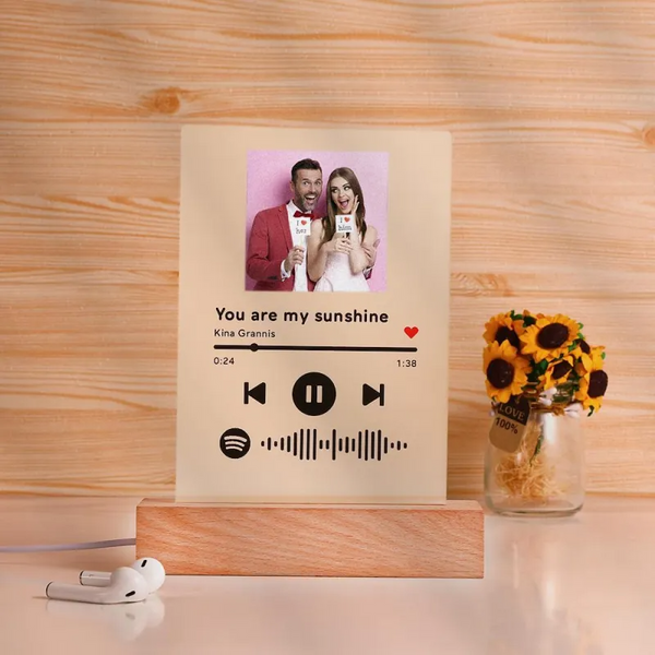 Custom Plaque Scannable Music Plaque