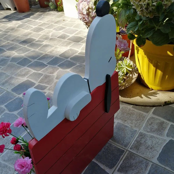Cartoon Red Roof Planter Flower Pot