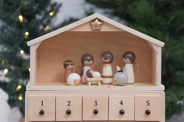 🎄Holiday Pre-Sale 49% OFF🔥-✝️The Rescuer –Nativity Advent Calendar