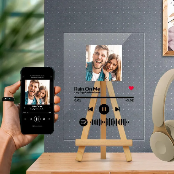 Custom Plaque Scannable Music Plaque