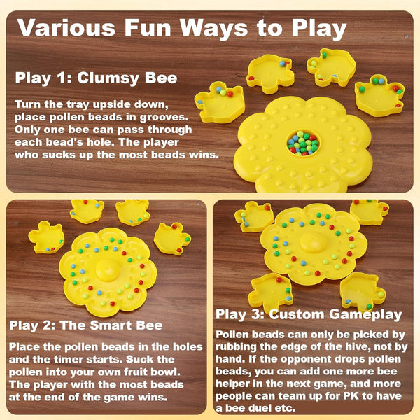🔥Hot Sale 49% Off🔥 Colorful Multifunctional Magnetic Bee Toy String Game for Outdoor Backyard Travel Camping