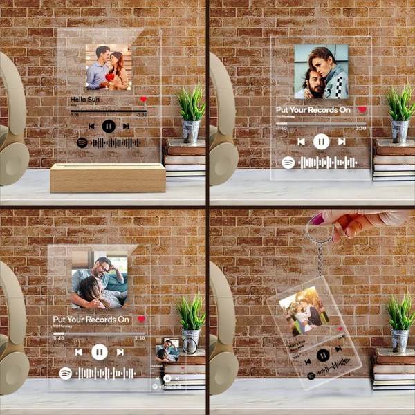 Custom Plaque Scannable Music Plaque
