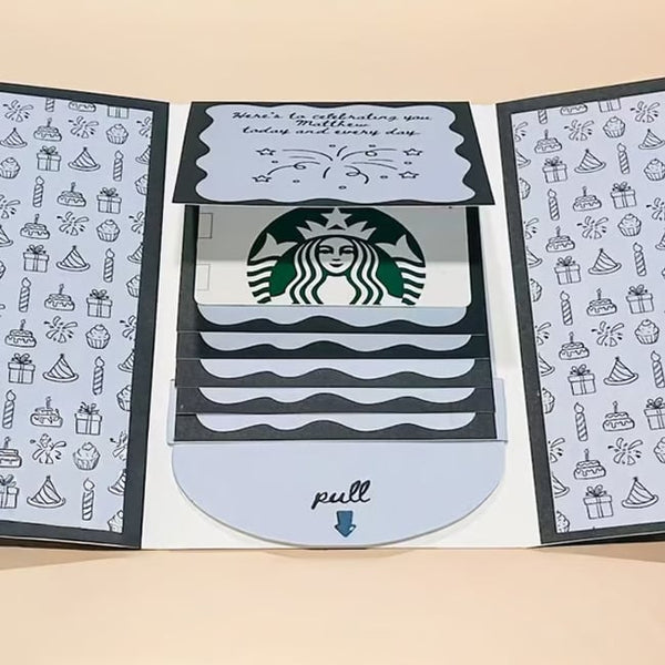 🔥Last Day 49% OFF - 🎅✨Handmade Waterfall Christmas Gift Card Booklet♻️Free PDF Included!