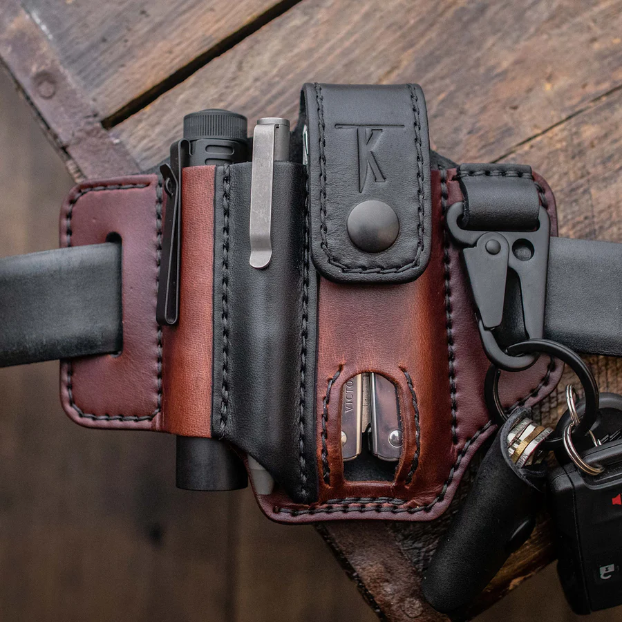 🔥Last Day 49% OFF🔥EDC multifunctional leather belt cover - 🚚Buy 2 Free Shipping
