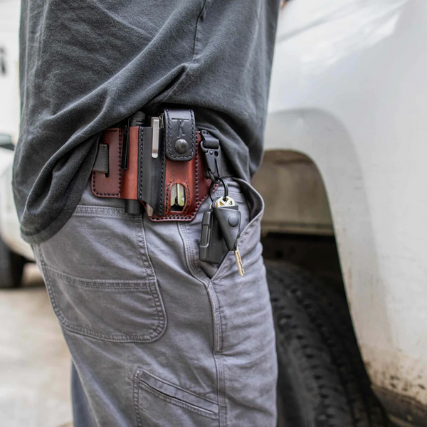 🔥Last Day 49% OFF🔥EDC multifunctional leather belt cover - 🚚Buy 2 Free Shipping