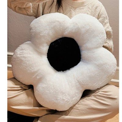 Feblilac Plumeria Plush Cushion Seat Pads