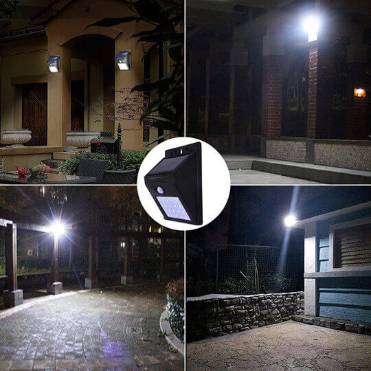 Lumiguard wireless outlet floodlights